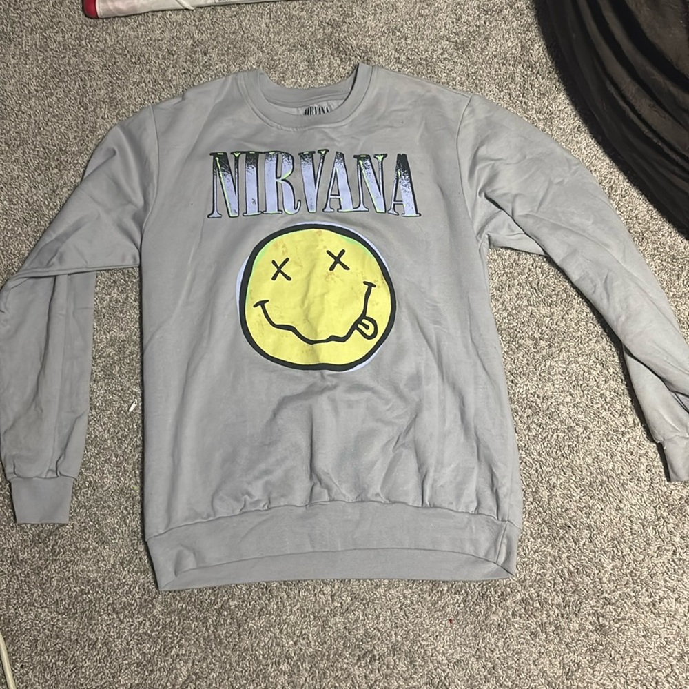 Nirvana Sweater, blueish grey, extra large